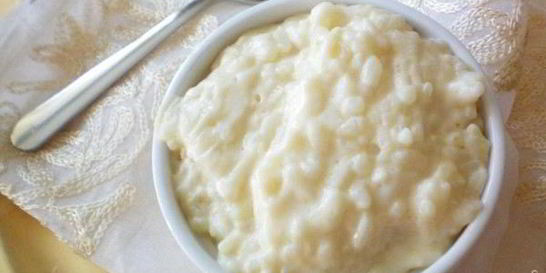 Молочная рисовая каша в мультиварке