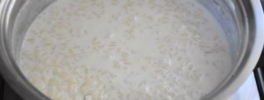 молочная рисовая каша. Шаг 6