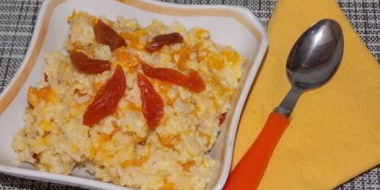 Пшенно-рисовая каша на молоке