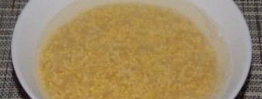 пшенно-рисовая каша на молоке. Шаг 3