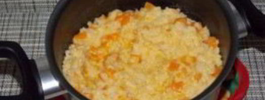 пшенно-рисовая каша на молоке. Шаг 8