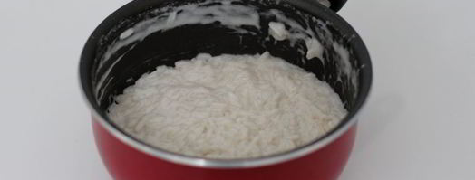 рисовая каша на кокосовом молоке с бананом. Шаг 5