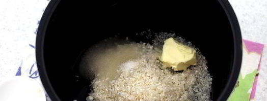 рисовая каша на молоке в мультиварке. Шаг 5