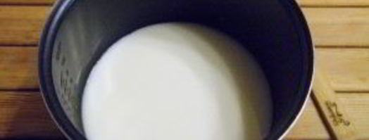 рисовая каша размазня на молоке. Шаг 4