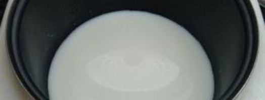 рисовая каша размазня на молоке. Шаг 5