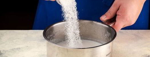 рисовая каша с джемом и фруктами. Шаг 4