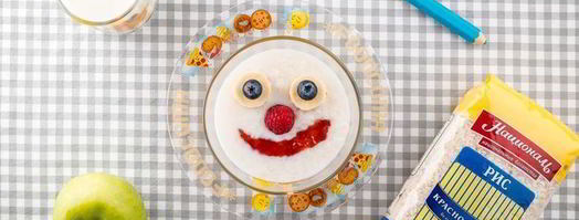 рисовая каша с джемом и фруктами. Шаг 6