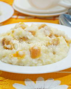 Рисовая каша с курагой в мультиварке