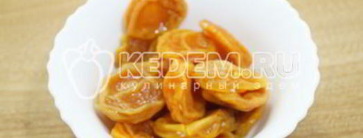 рисовая каша с курагой в мультиварке. Шаг 5