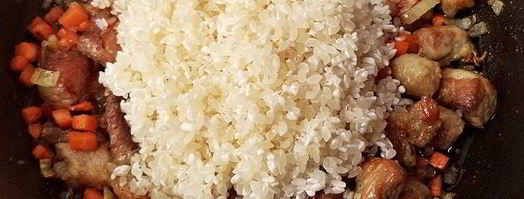 рисовая каша с мясом. Шаг 8