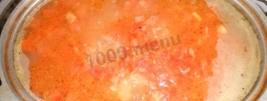 рисовая каша с овощами на гарнир. Шаг 6