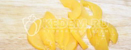 рисовая каша с персиком. Шаг 5