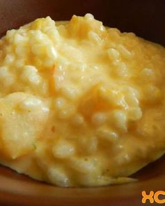 Рисовая каша с тыквой на молоке