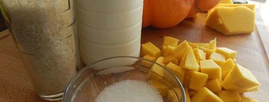 рисовая каша с тыквой на молоке. Шаг 3