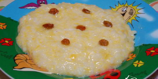 Рисовая каша с тыквой