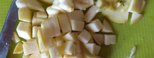 рисовая каша с яблоками и корицей. Шаг 5