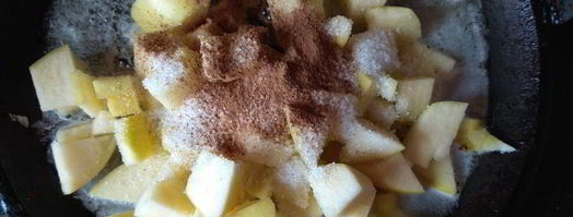 рисовая каша с яблоками и корицей. Шаг 7