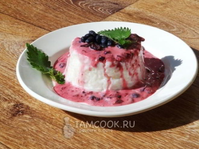 Рецепт рисовой каши с жимолостью