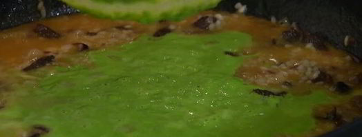 рисовая каша со сморчками и зеленым горошком. Шаг 13