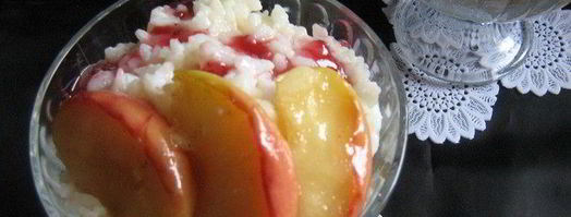 сливочная рисовая каша с яблоками. Шаг 6