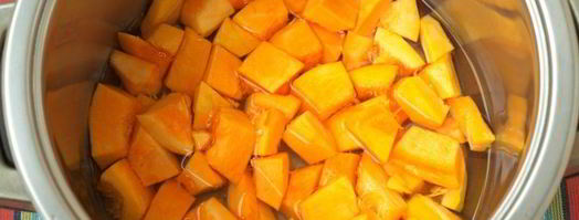 тыквенно-рисовая каша на молоке. Шаг 3