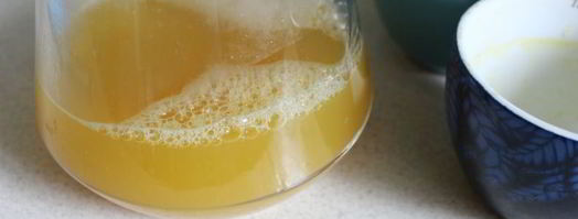 апельсиновый напиток с зеленым чаем. Шаг 6