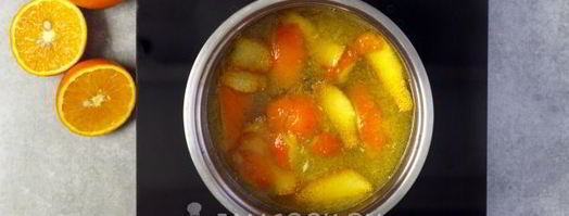 апельсиновый сироп для пропитки бисквита. Шаг 8