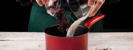 ароматный чай с гибискусом. Шаг 5