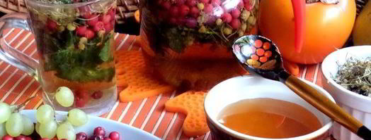 бруснично-ромашковый чай с мятой. Шаг 14