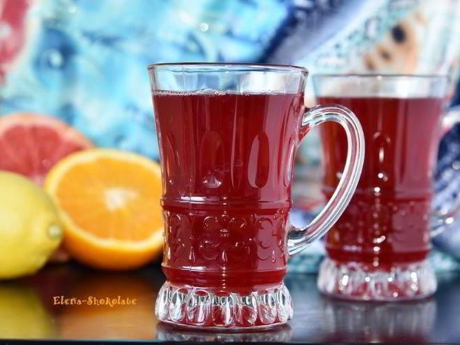 Рецепт чая горячего цитрус