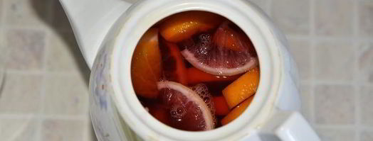 чай горячий цитрус. Шаг 4