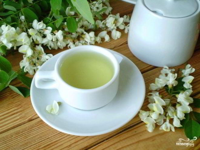 Рецепт чая из акации
