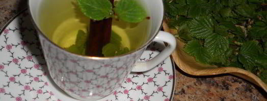 чай с березовыми листочками. Шаг 5