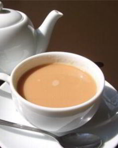 Чай с молоком