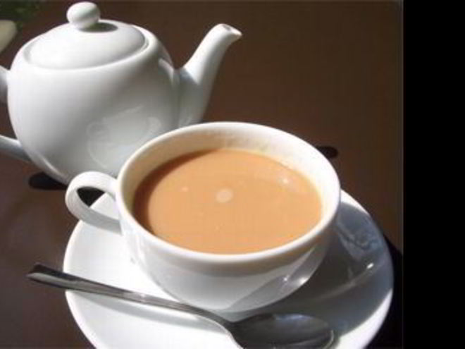 Рецепт чая с молоком