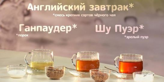 Чай с сахаром