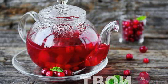Чай с ягодами