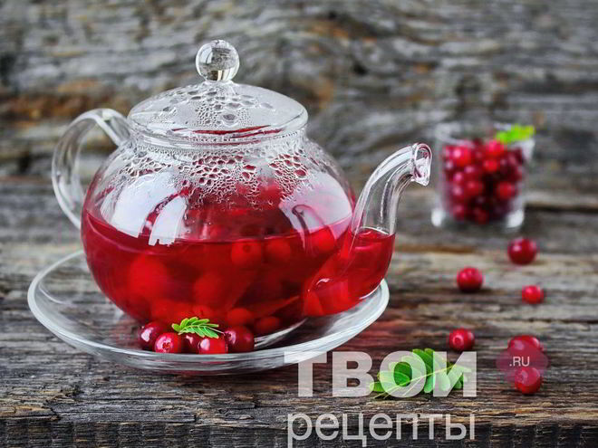 Рецепт чая с ягодами