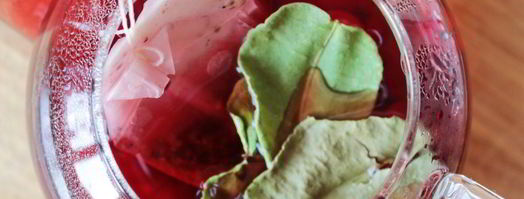 чай с ягодами. Шаг 6