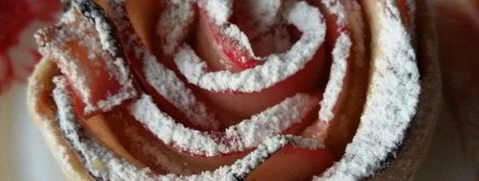 чайные розочки в слоеном тесте. Шаг 14