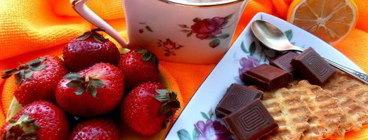 имбирный чай с клубникой. Шаг 15