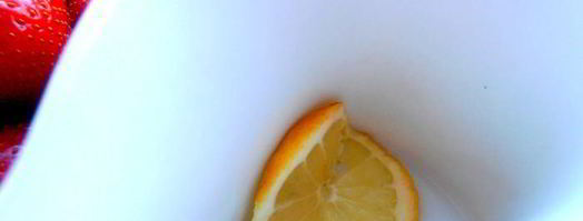 имбирный чай с клубникой. Шаг 10