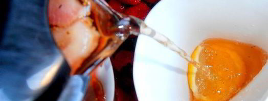 имбирный чай с клубникой. Шаг 11