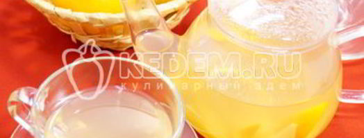 имбирный чай. Шаг 7