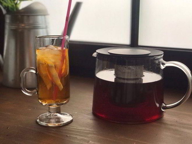 Рецепт холодного мятного чая с лаймом