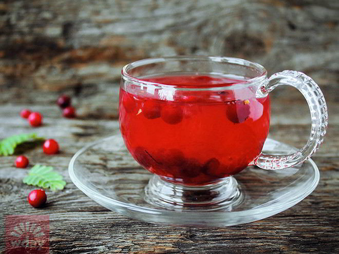 Рецепт клюквенно-апельсинового чай