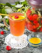 Малиновый чай