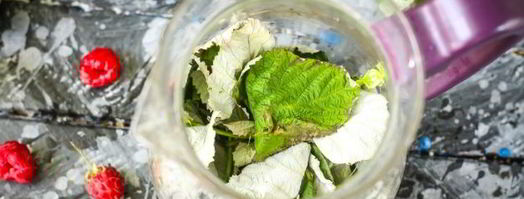 малиновый чай. Шаг 7