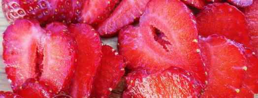 сушеная клубника на чай. Шаг 3