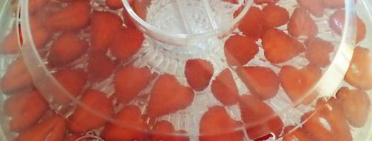 сушеная клубника на чай. Шаг 5